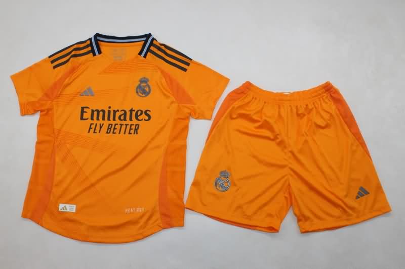 Kids Real Madrid Soccer Jersey Away (Player) 24/25