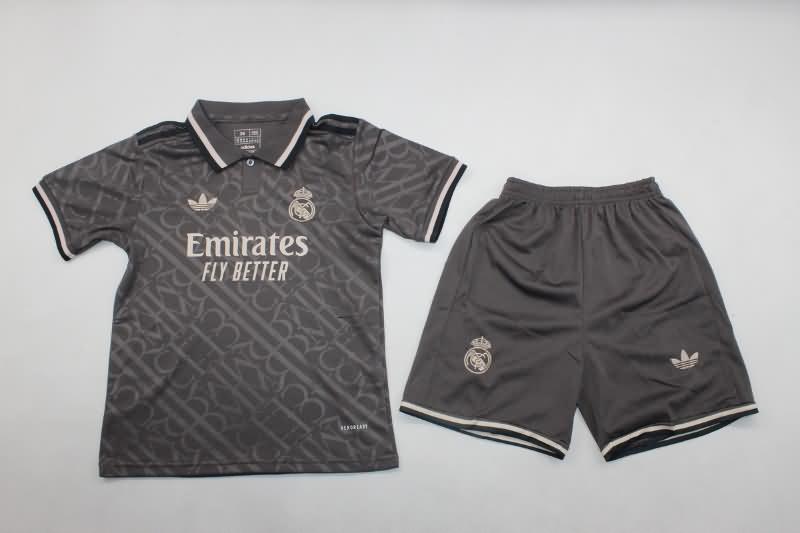 Kids Real Madrid Soccer Jersey Third Replica 24/25