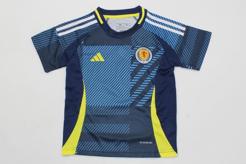 Kids Scotland Soccer Jersey Home Replica 2024