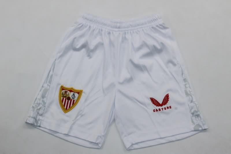 Kids Sevilla Soccer Jersey Home Replica 24/25