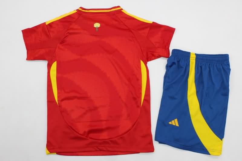 Kids Spain Soccer Jersey Home Replica 2024