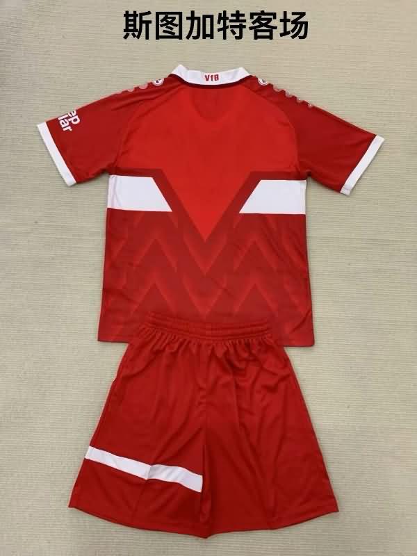 Kids Stuttgart Soccer Jersey Away Replica 24/25