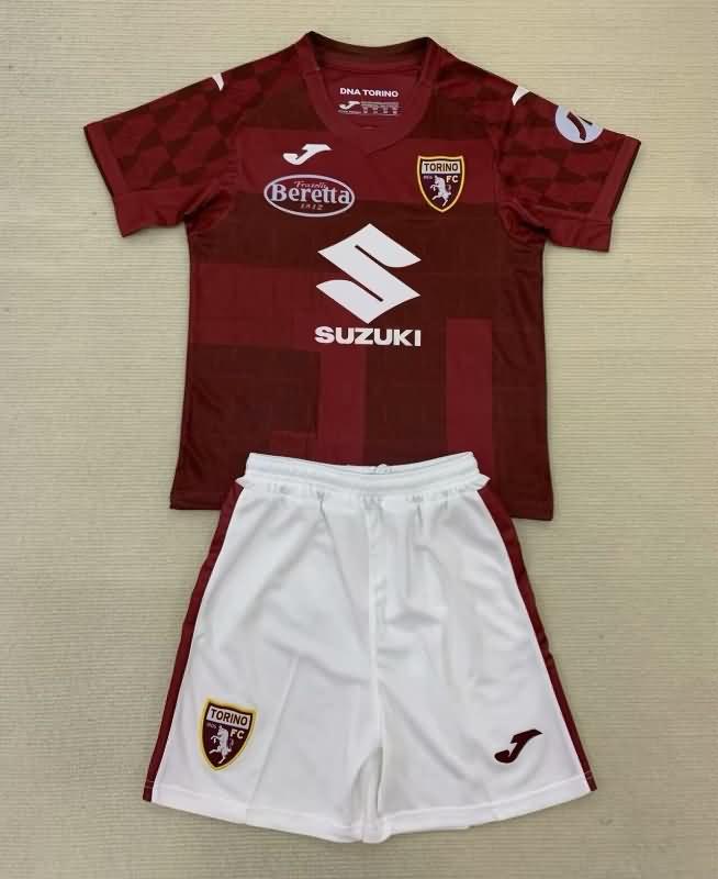 Kids Torino Soccer Jersey Home Replica 24/25