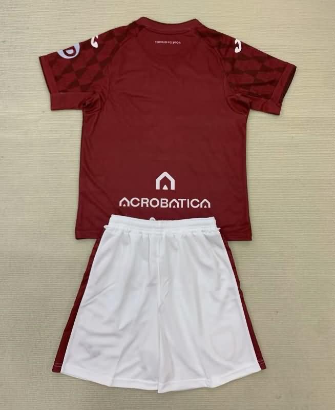 Kids Torino Soccer Jersey Home Replica 24/25