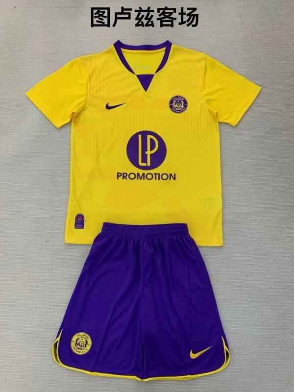 Kids Toulouse Soccer Jersey Away Replica 24/25