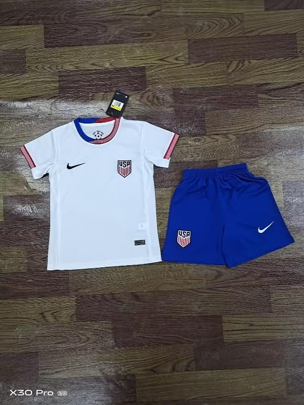 Kids USA Soccer Jersey Copa America Home Replica 2024