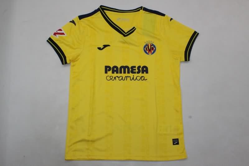 Kids Villarreal Soccer Jersey Home Replica 24/25