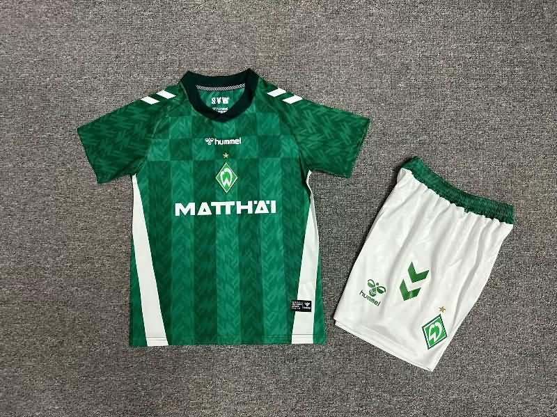 Kids Werder Bremen Soccer Jersey Home Replica 24/25