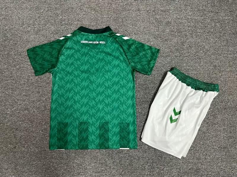 Kids Werder Bremen Soccer Jersey Home Replica 24/25