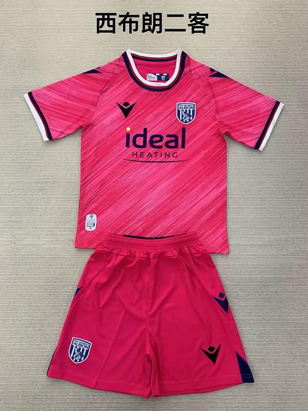 Kids West Bromwich Soccer Jersey Third Replica 24/25