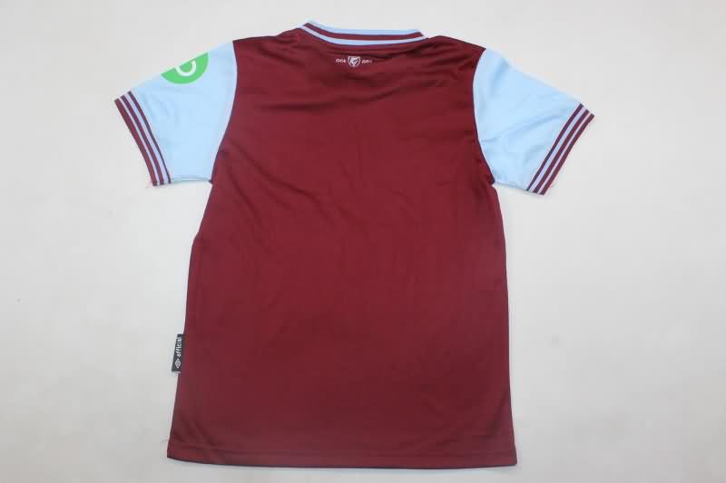 Kids West Ham Soccer Jersey Home Replica 24/25