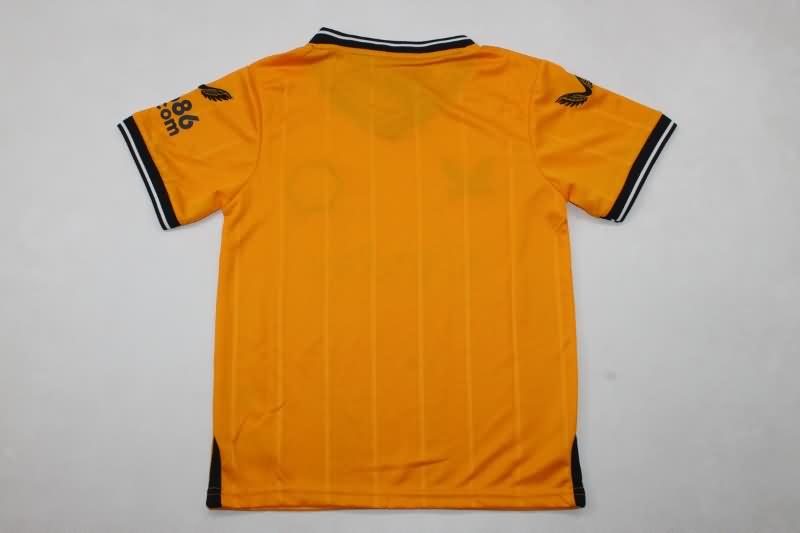 Kids Wolves Soccer Jersey Home Replica 24/25