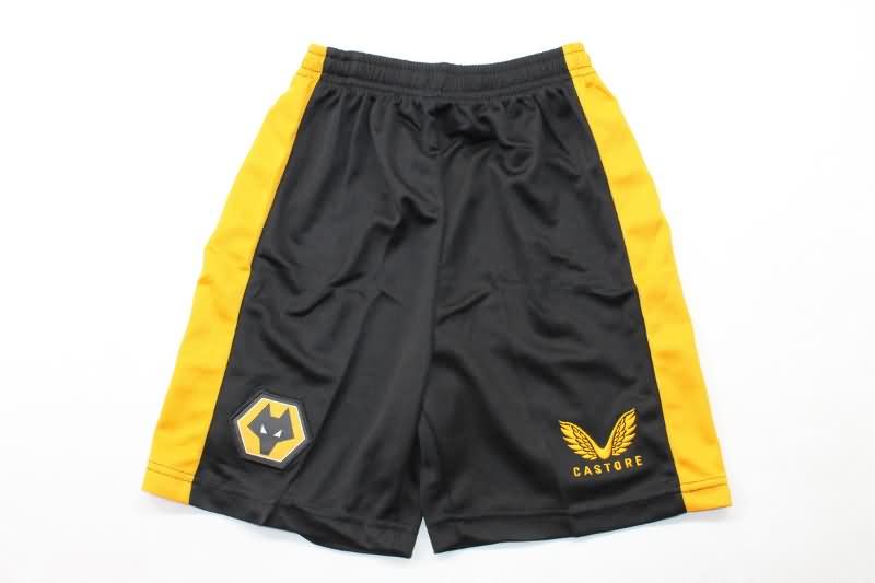 Kids Wolves Soccer Jersey Home Replica 24/25