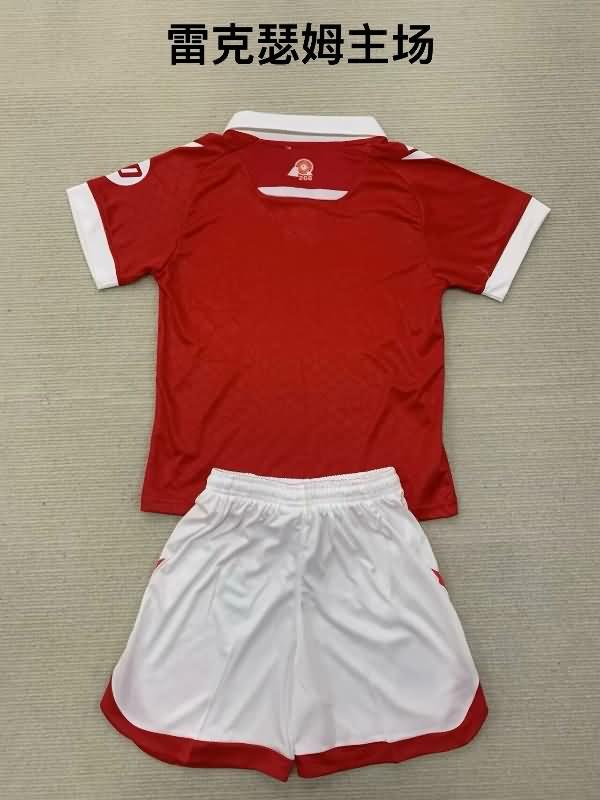 Kids Wrexham Soccer Jersey Home Replica 24/25