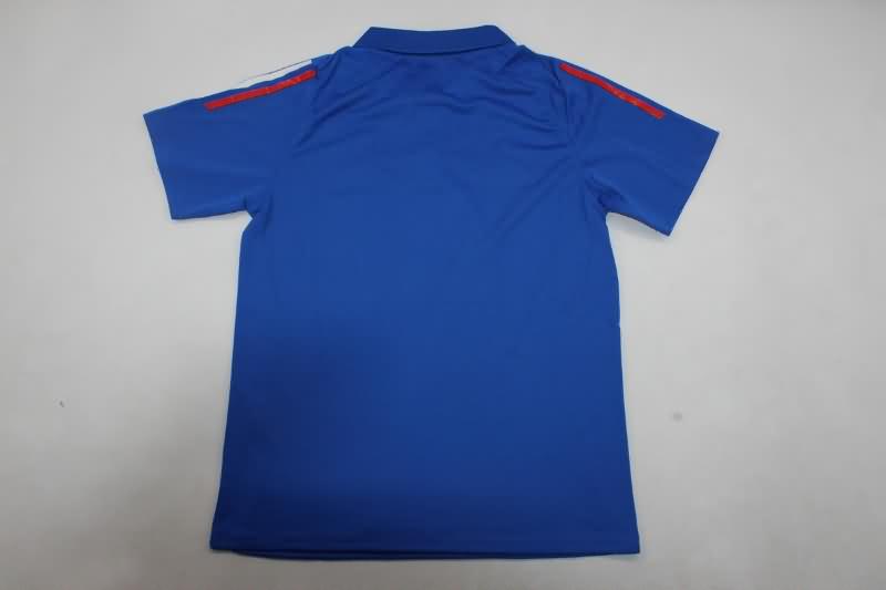 Italy Soccer Jersey Blue Polo Replica 2024