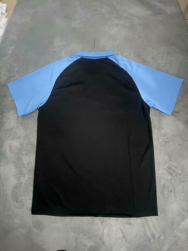 Manchester City Soccer Jersey Black Polo Replica 24/25