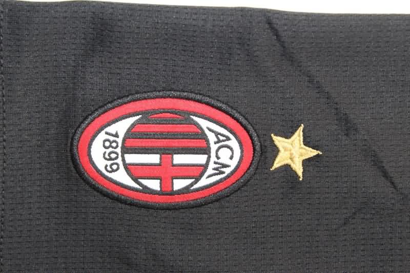 AC Milan Soccer Shorts Home Black Replica 24/25