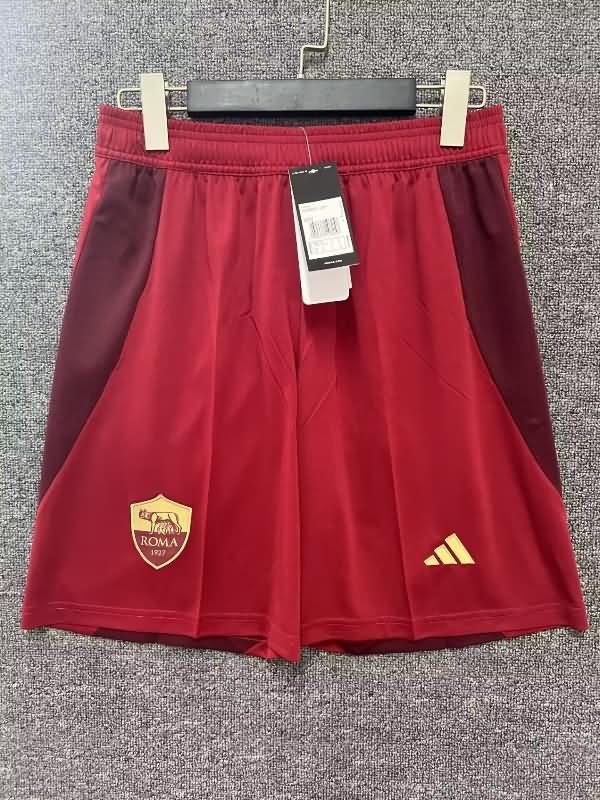 AS Roma Soccer Shorts Home Replica 24/25