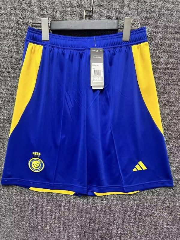 Al Nassr FC Soccer Shorts Home Replica 24/25