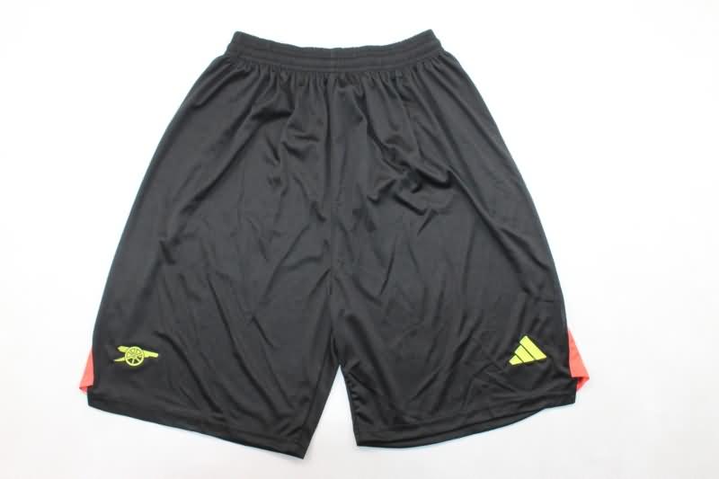 Arsenal Soccer Shorts Goalkeeper Black Replica 24/25