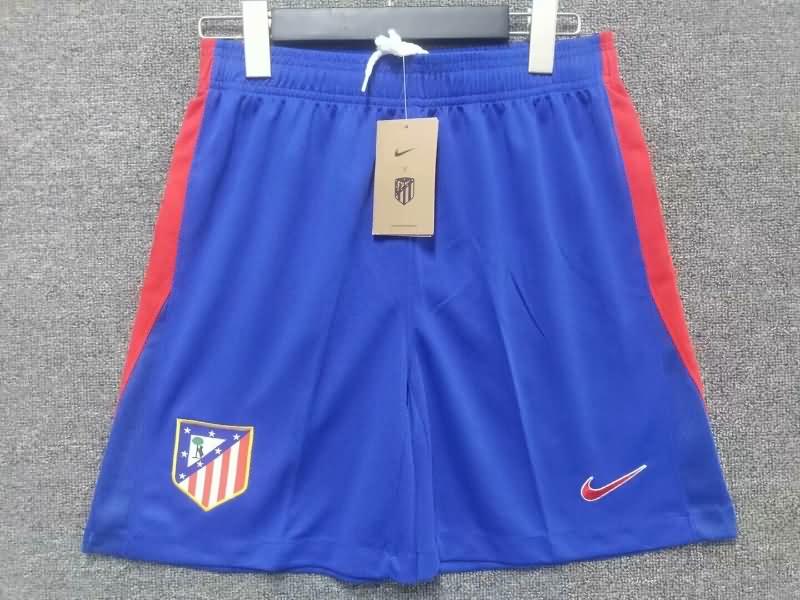 Atletico Madrid Soccer Shorts Home Replica 24/25