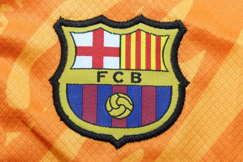 Barcelona Soccer Shorts Goalkeeper Orange Replica 24/25