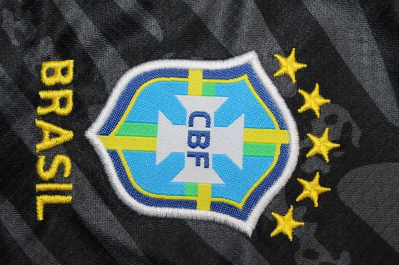 Brazil Soccer Jersey Copa America Goalkeeper Black Replica 2024