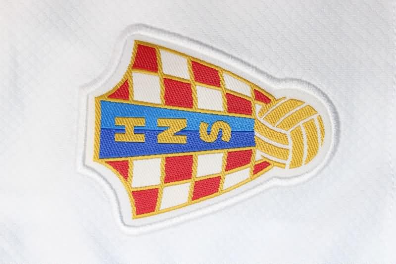 Croatia Soccer Shorts Home Replica 2024