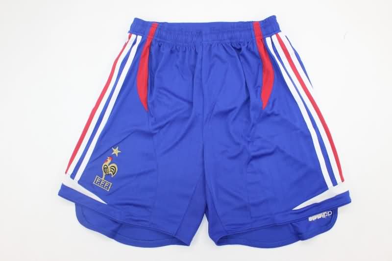 France Soccer Shorts Home Replica 2006