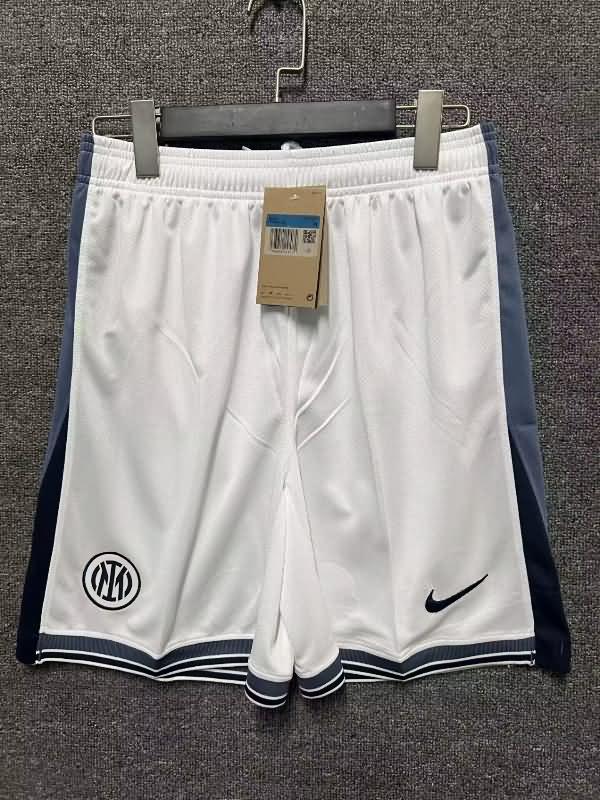 Inter Milan Soccer Shorts Away Replica 24/25