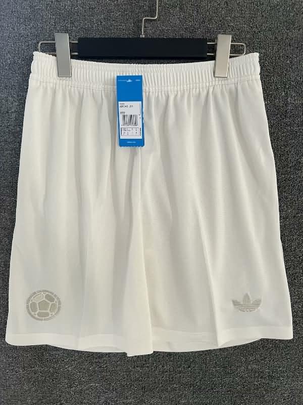 Marseilles Soccer Shorts White Replica 24/25