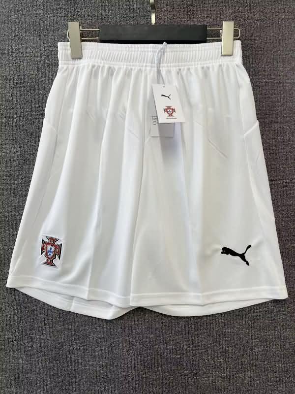 Portugal Soccer Shorts Away Replica 2025