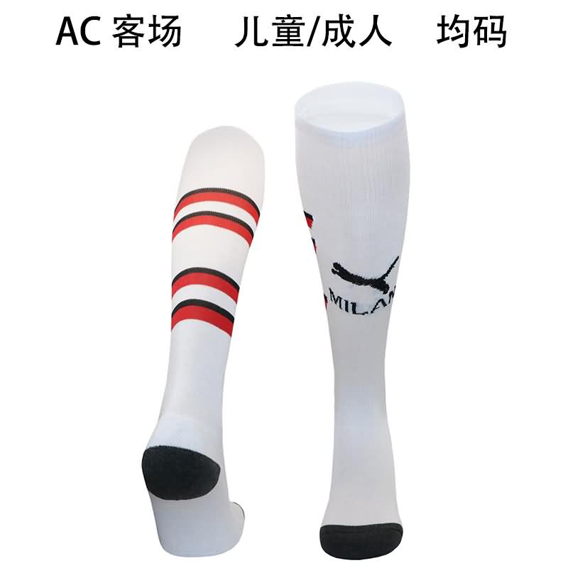 AC Milan Soccer Socks Away Replica 24/25