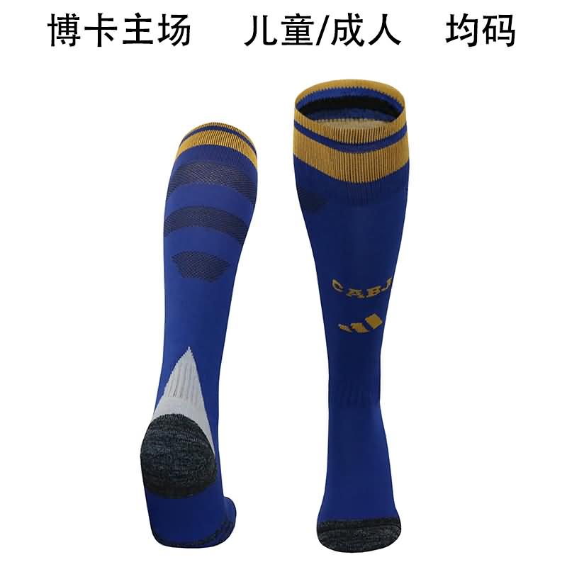 Boca Juniors Soccer Socks Home Replica 24/25