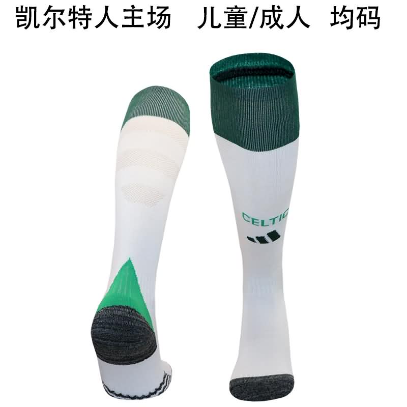 Celtic Soccer Socks Home Replica 24/25