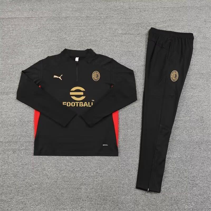 AC Milan Soccer Jersey Black Replica 24/25