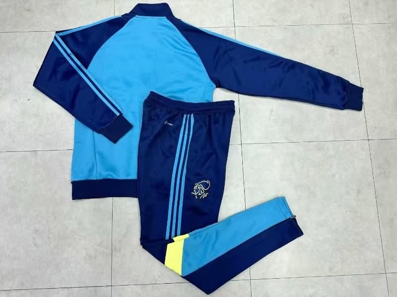 Ajax Soccer Tracksuit 02 Blue Replica 24/25