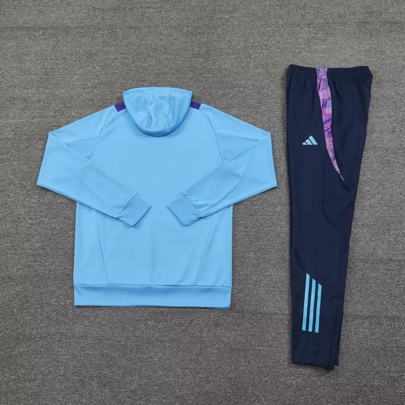 Argentina Soccer Tracksuit 05 Blue Replica 2024