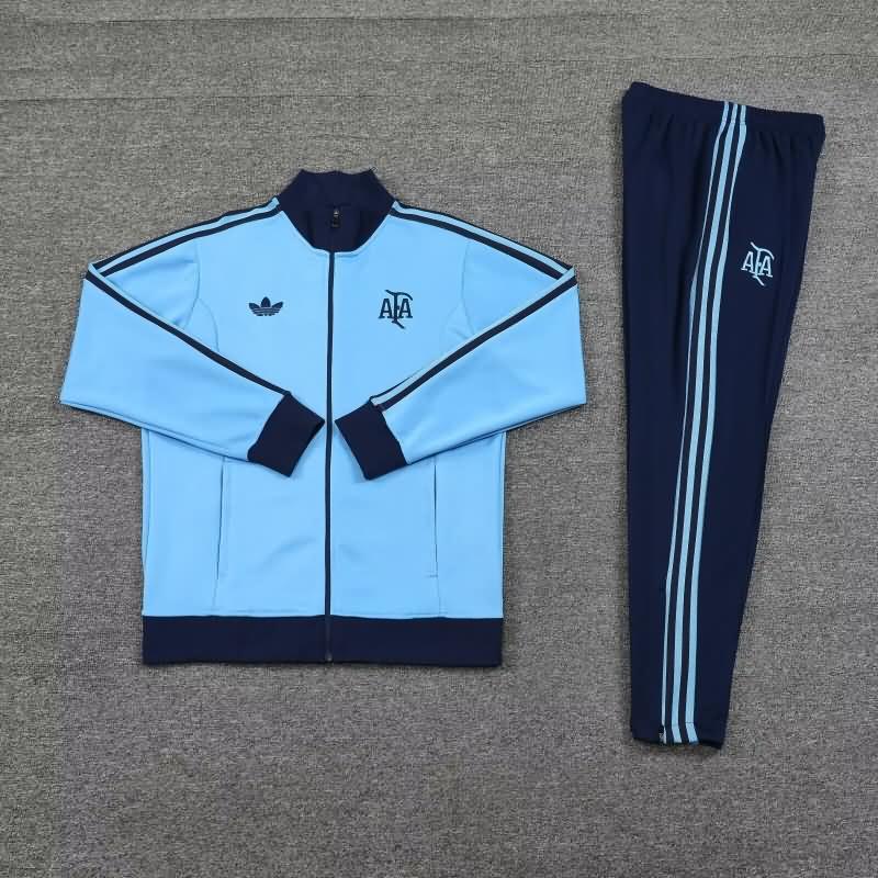 Argentina Soccer Tracksuit 06 Blue Replica 2024