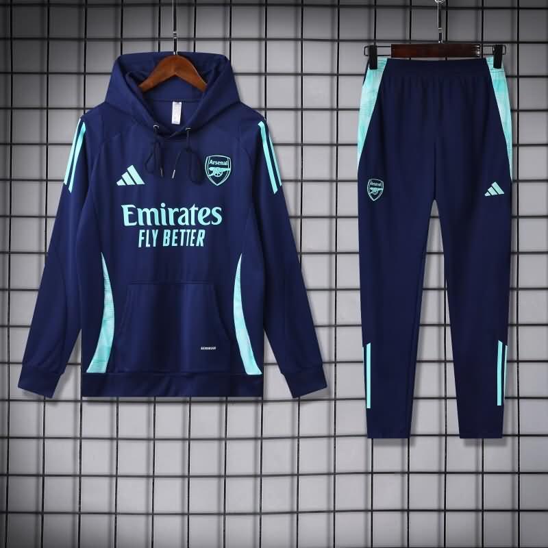 Arsenal Soccer Tracksuit 04 Dark Blue Replica 24/25