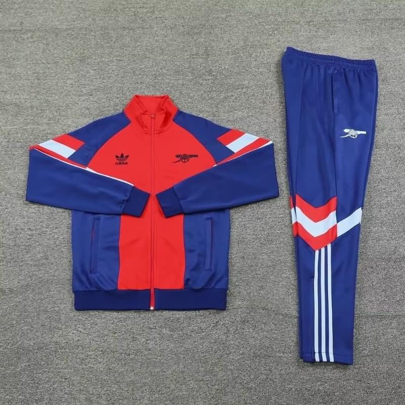 Arsenal Soccer Tracksuit 03 Red Replica 24/25