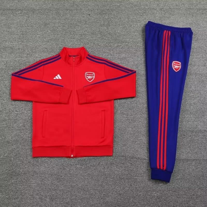 Arsenal Soccer Tracksuit 04 Red Replica 24/25