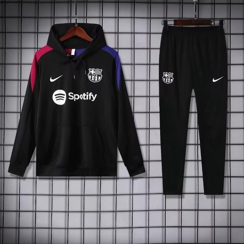 Barcelona Soccer Tracksuit 05 Black Replica 24/25