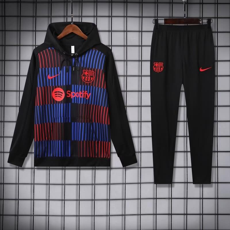 Barcelona Soccer Tracksuit 08 Black Replica 24/25