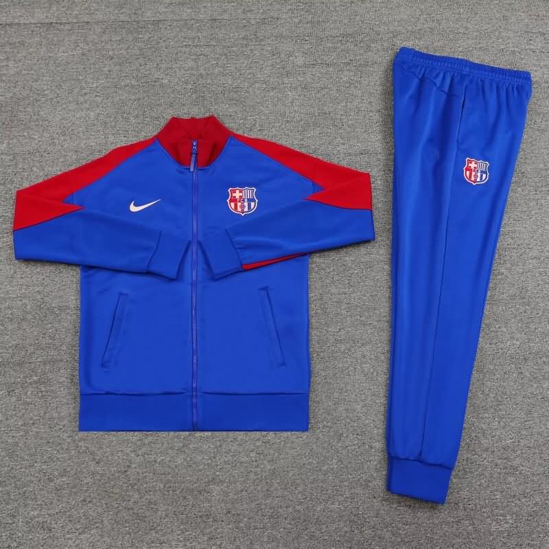 Barcelona Soccer Tracksuit Blue Replica 24/25