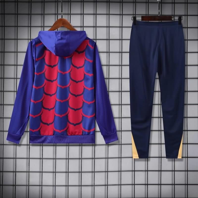 Barcelona Soccer Tracksuit 04 Blue Replica 24/25