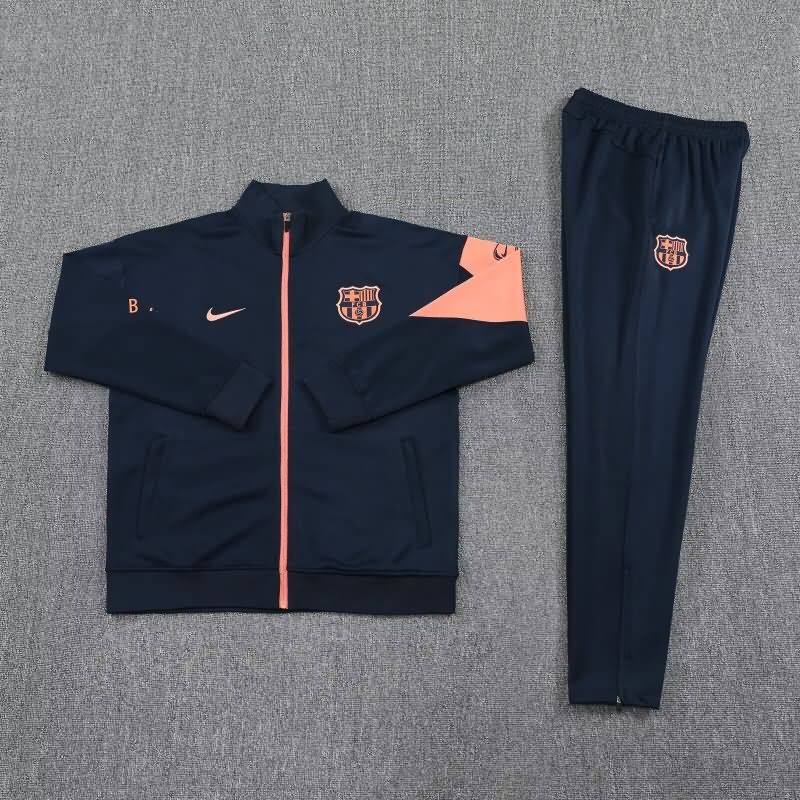 Barcelona Soccer Tracksuit 04 Dark Blue Replica 24/25