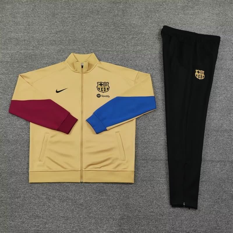 Barcelona Soccer Tracksuit Gold Replica 24/25