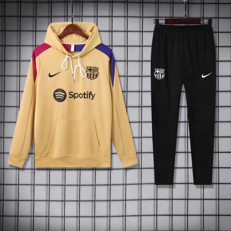 Barcelona Soccer Tracksuit 02 Gold Replica 24/25