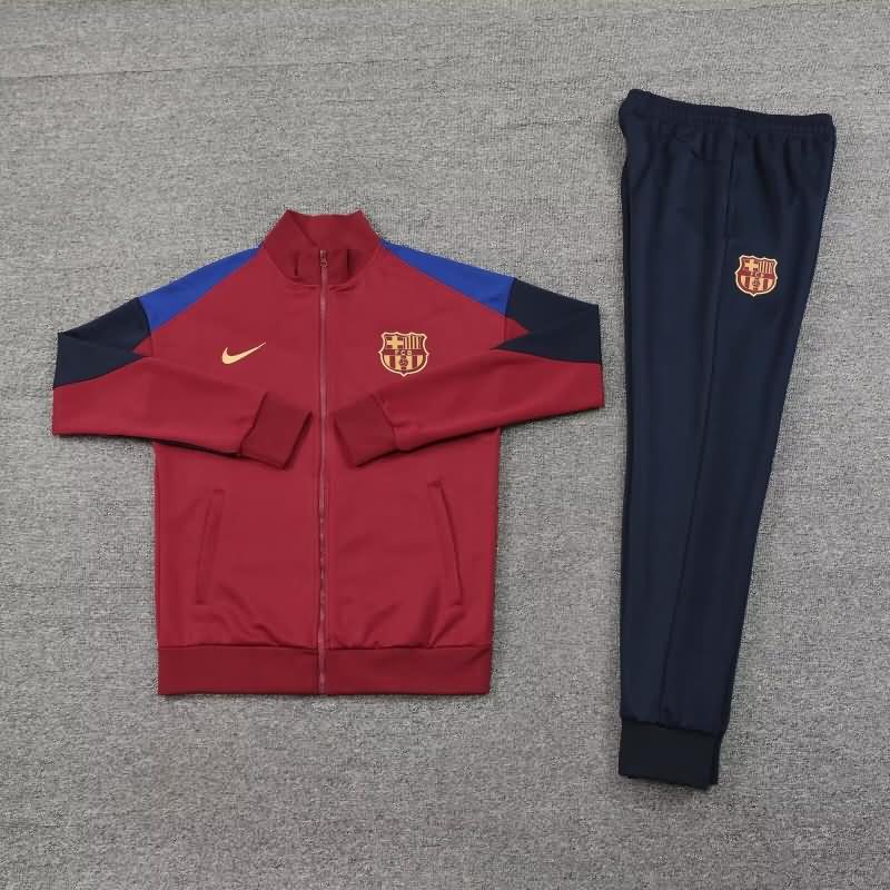 Barcelona Soccer Tracksuit Red Replica 24/25